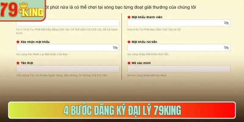 4 bước đăng ký đại lý 79King