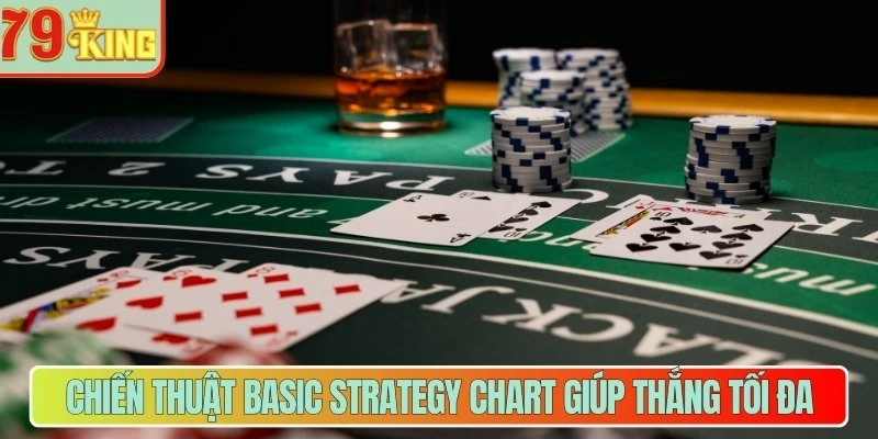 Chiến thuật Basic Strategy Chart giúp thắng tối đa