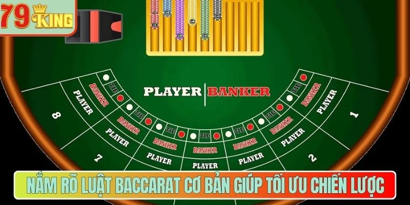 Nắm rõ luật Baccarat cơ bản giúp tối ưu chiến lược